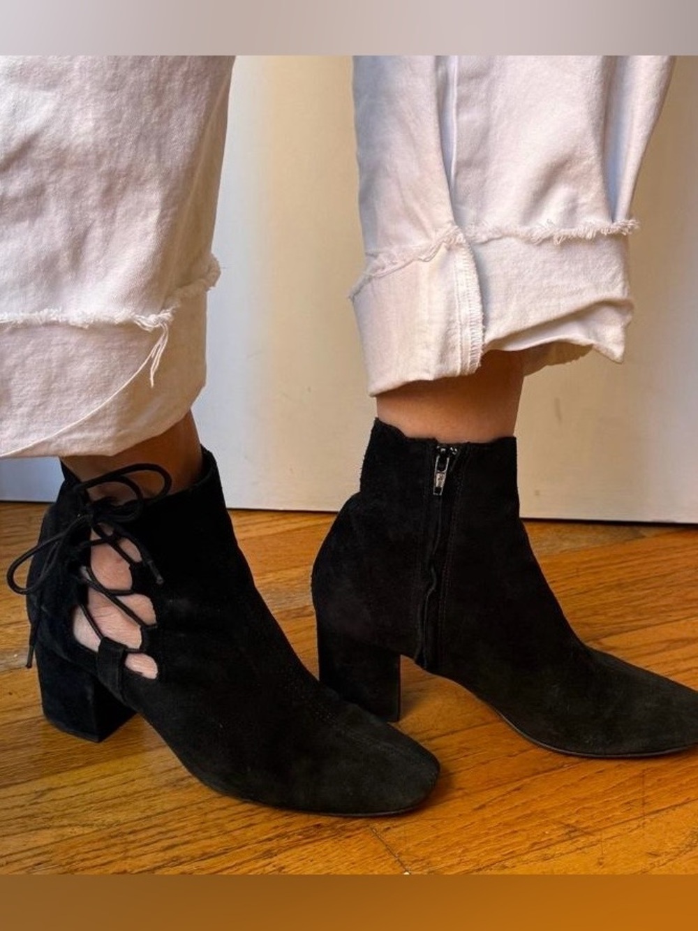 Suede topshop ankle boots